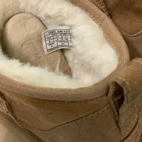 **UGG Classic Ultra Mini Boots**
PRE-USE…Color: Wheat - Picture 6 of 8